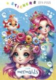 Opakowanie Kolorowanka 135x190 z naklejkami Urocze syrenki
