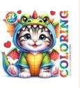 Opakowanie Kolorowanka 140x140 Kot przebrany za smoka 24 obraz