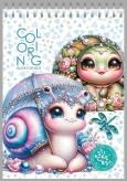 Opakowanie Kolorowanka 148x210 z naklejkami 26obrazków Ślimak