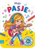 Okładka książki Kolorowanka dla dziewczynek. Moje pasje