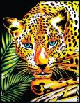 Opakowanie Kolorowanka welwetowa 47x35cm Leopard