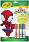Okładka książki Kolorowanka z flamastrami Spidey i super-kumple