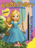 Okładka książki Kolorowanka z kredką Królewny
