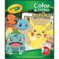 Opakowanie Kolorowanka z naklejkami Pokemon CRAYOLA