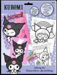 Opakowanie Kolorowanki z kredkami Kuromi KU00019