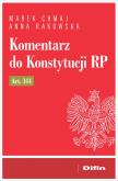 Okładka książki Komentarz do Konstytucji RP art. 144