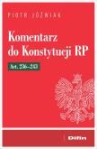 Okładka książki Komentarz do Konstytucji RP art. 236-243