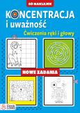 Okładka książki Koncentracja i uważność. Nowe zadania - uszkodzone