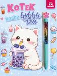 Okładka książki Kotek kocha Bubble Tea