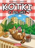 Okładka książki Kotki z Polski. Kolorowanka z naklejkami