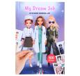 Opakowanie Kreatywna książeczka z naklejkami Sticker Dress Up My Dream Job A002647