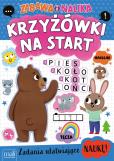 Okładka książki Krzyżówki na start Zabawa i Nauka