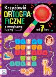 Okładka książki Krzyżówki ortograficzne z magiczną lupką od 7 lat