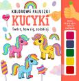 Okładka książki Kucyki. Kolorowe paluszki