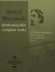 Okładka książki L'Ecole moderne - Etudes-Caprices