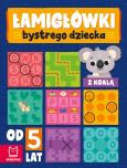 Okładka książki Łamigłówki bystrego dziecka z koalą od 5 lat