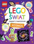 Okładka książki LEGO świat. Zabawy z naklejkami. Kosmos