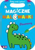 Okładka książki Magiczne malowanki. Dinozaury