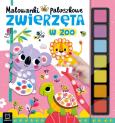 Okładka książki Malowanki paluszkowe. Zwierzęta w zoo