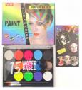 Opakowanie Malowidła farbki do twarzy świecące w ciemności 15 kolorów
