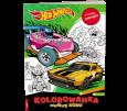 Okładka książki Mattel Hot Wheels Kolorowanka według kodu KKO-1602