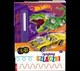 Okładka książki Mattel Hot Wheels Rysujemy szlaczki KSS-1602