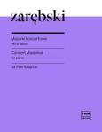 Okładka książki Mazurki koncertowe na fortepian