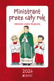 Okładka książki Ministrant przez cały rok. Kalendarz służby liturgicznej 2026