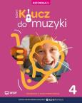 Okładka książki Muzyka SP 4 Nowy klucz do muzyki podręcznik