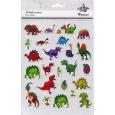 Opakowanie Naklejki 3D papierowe na piance dinozaury 24szt