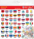 Opakowanie Naklejki Flagi Europy