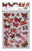 Opakowanie Naklejki foliowe 2 plansze motyle, kwiaty