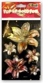 Opakowanie Naklejki foliowe Gold Lilies PENMATE
