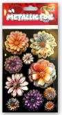 Opakowanie Naklejki foliowe Metalic Double Flowers PENMATE