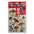 Opakowanie Naklejki holographic mushrooms PENMATE