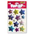 Opakowanie Naklejki metaliczne Stars
