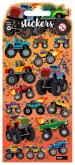 Opakowanie Naklejki - Monster Trucks