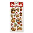 Opakowanie Naklejki puffy Christmas Gingerbread
