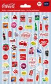 Opakowanie Naklejki puffy Coca Cola 50szt