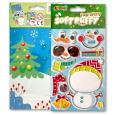Opakowanie Naklejki puffy Fun with Snowman