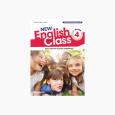 Okładka książki New English Class. Język angielski Zeszyt ćwiczeń z dostępem online klasa 4 szkoła podstawowa