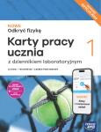 Okładka książki Nowa Fizyka Odkryć fizykę karty pracy 1 liceum i technikum zakres podstawowy EDYCJA 2025