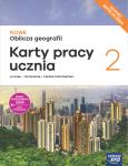 Okładka książki Nowa Geografia Oblicza geografii karty pracy 2 liceum i technikum zakres podstawowy EDYCJA 2025