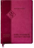 Okładka książki Nowy Testament NPD suwak paginatory różowy