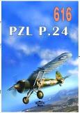 Okładka książki Nr 616 PZL P.24
