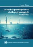 Okładka książki Ocena ESG przedsiębiorstw niebieskiej gospodarki..