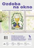 Opakowanie Ozdoba na okno elektrostatyczna Boże Ciało