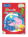 Okładka książki Peppa Pig. Wodą malowane. Wesołe dinozaury