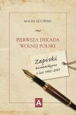 Okładka książki Pierwsza dekada wolnej Polski
