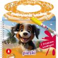Okładka książki Pieski. Zadanka & malowanki wodne
